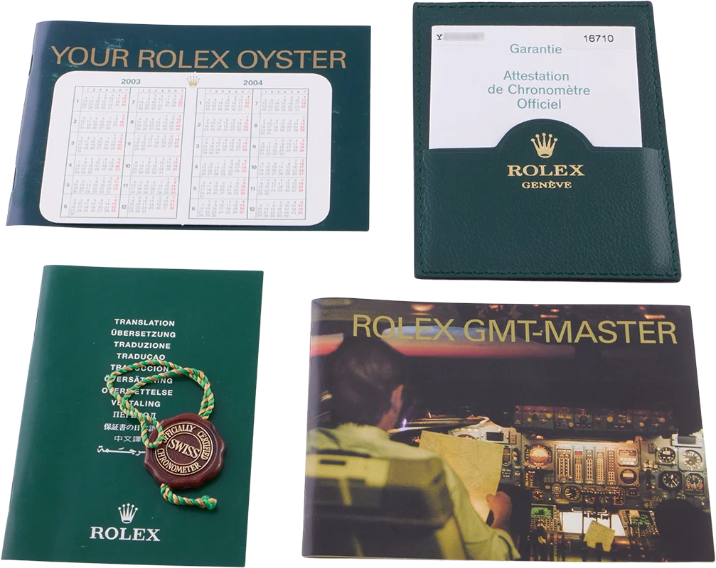 Rolex GMT-Master II Coke 2003 16710